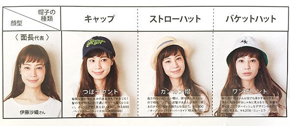 帽子が似合う人と似合わない人の差 がーるずレポート 帽子が似合う人と似合わない人の差 がーるずレポート