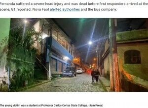 スクールバスの窓から頭を出し手を振っていた13歳少女、柱に激突し死亡（ブラジル）