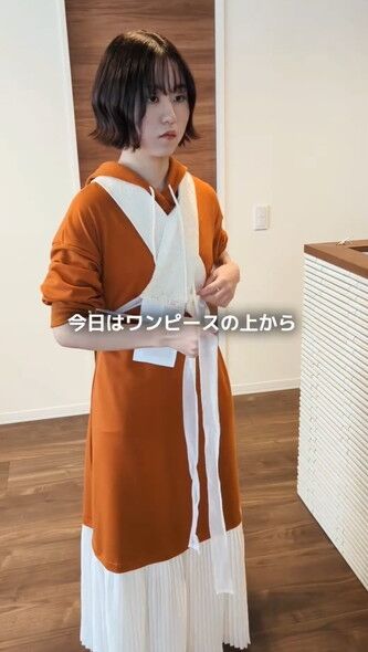 着物×フード付きワンピの令和コーデに「年配者には考えられない」「目から鱗」290万再生の斬新な発想に各世代から反響