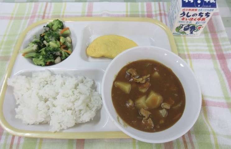 みんなの住んでいる地域の給食写真見せて〜