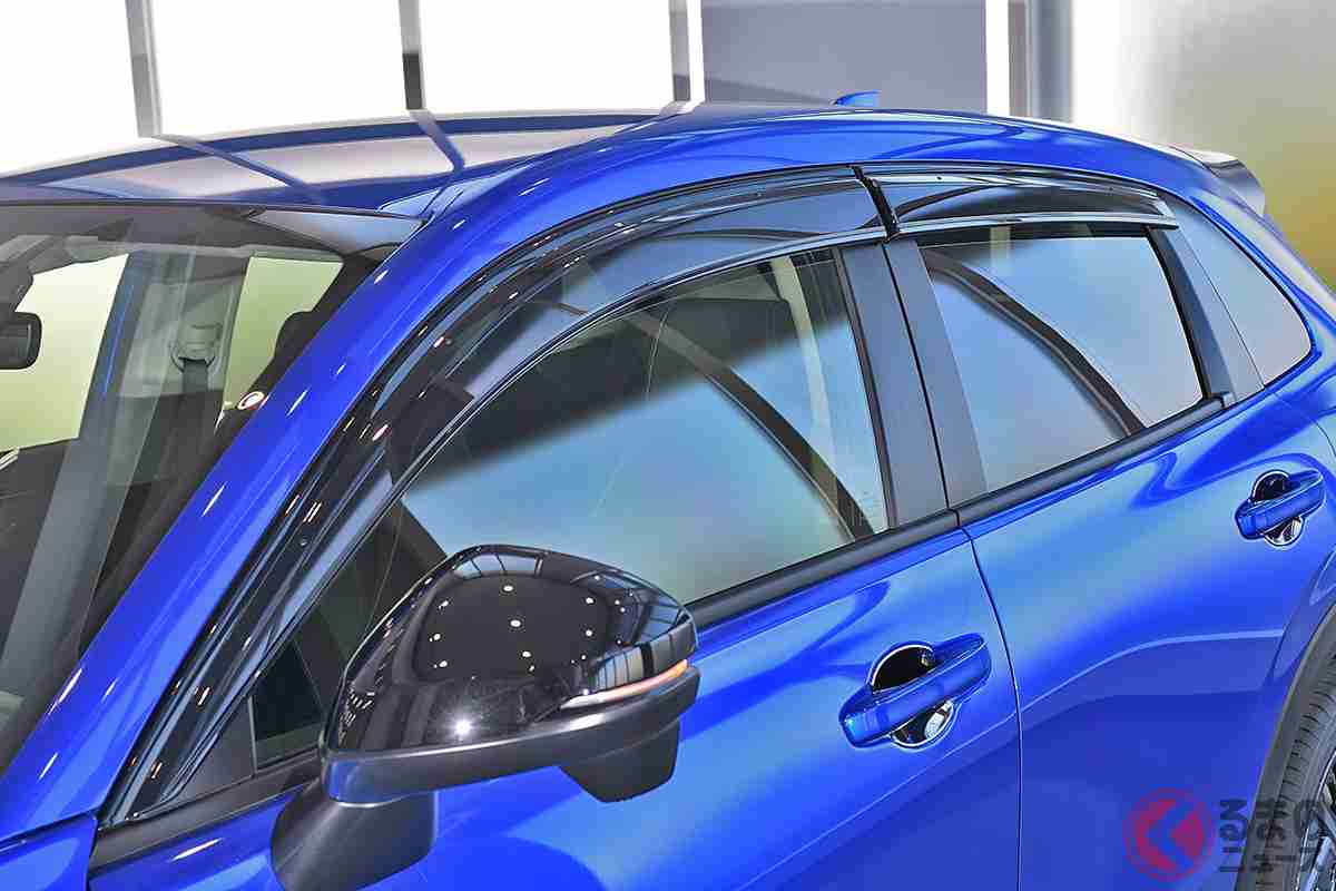 車のドアに付く「謎のバイザー」いる？いらない？ 意外な「デメリット」も存在　それぞれの意見は？