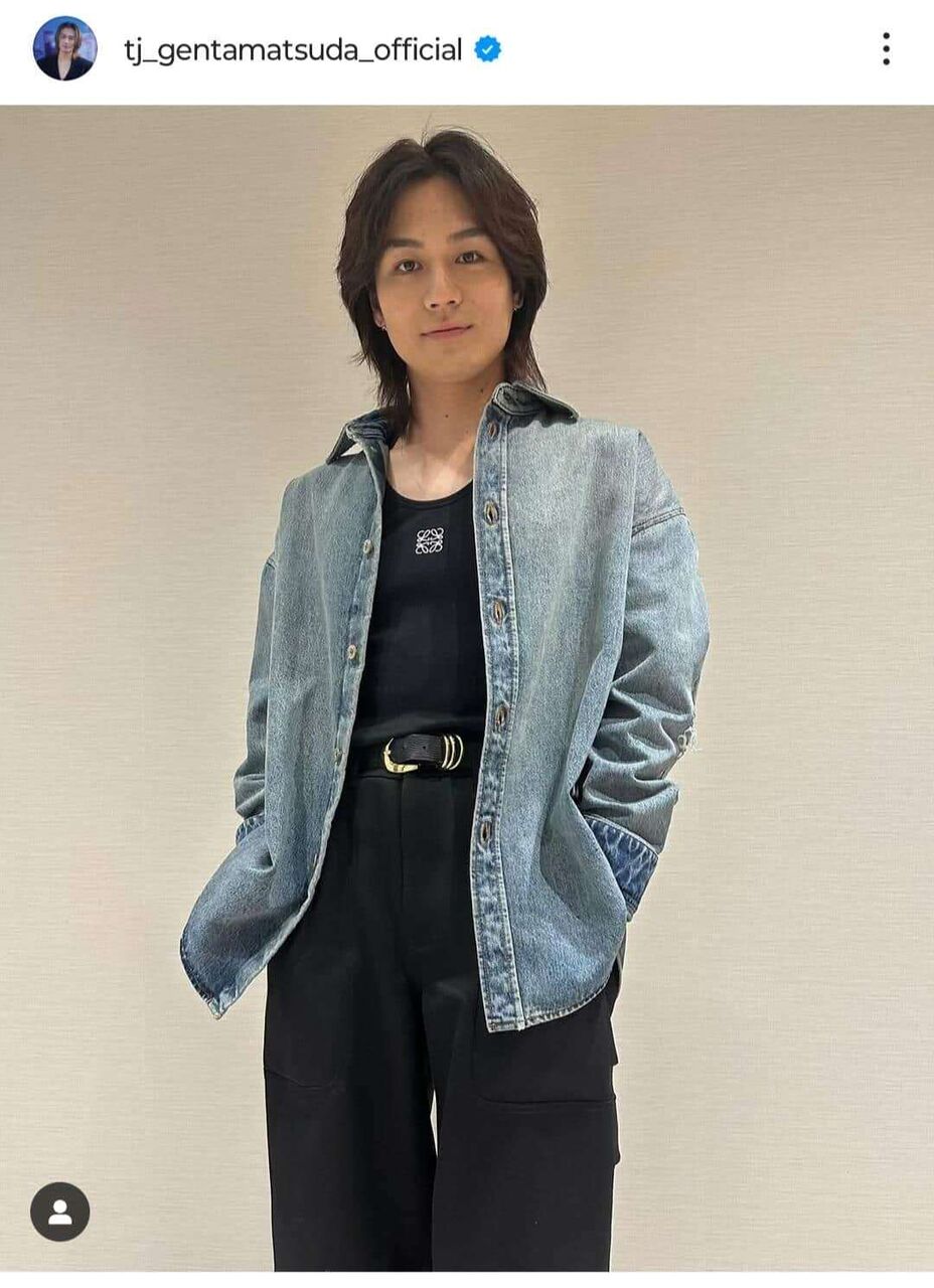 Travis Japan松田元太、さりげないハイブランドコーデ「相変わらずカッコイイ」「着こなして素敵」