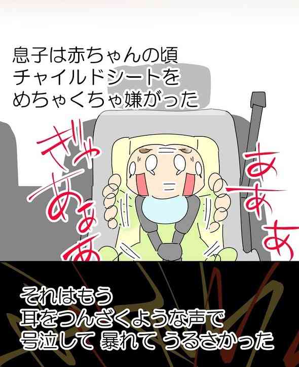 「どんなに泣いても叫んでも座らせた」　悲しい事故を教訓に――チャイルドシートの必要性を描いた漫画が580万表示「乗せないほうが可哀想」