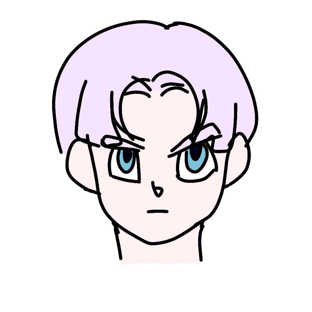 記憶だけでアニメキャラを描くトピ