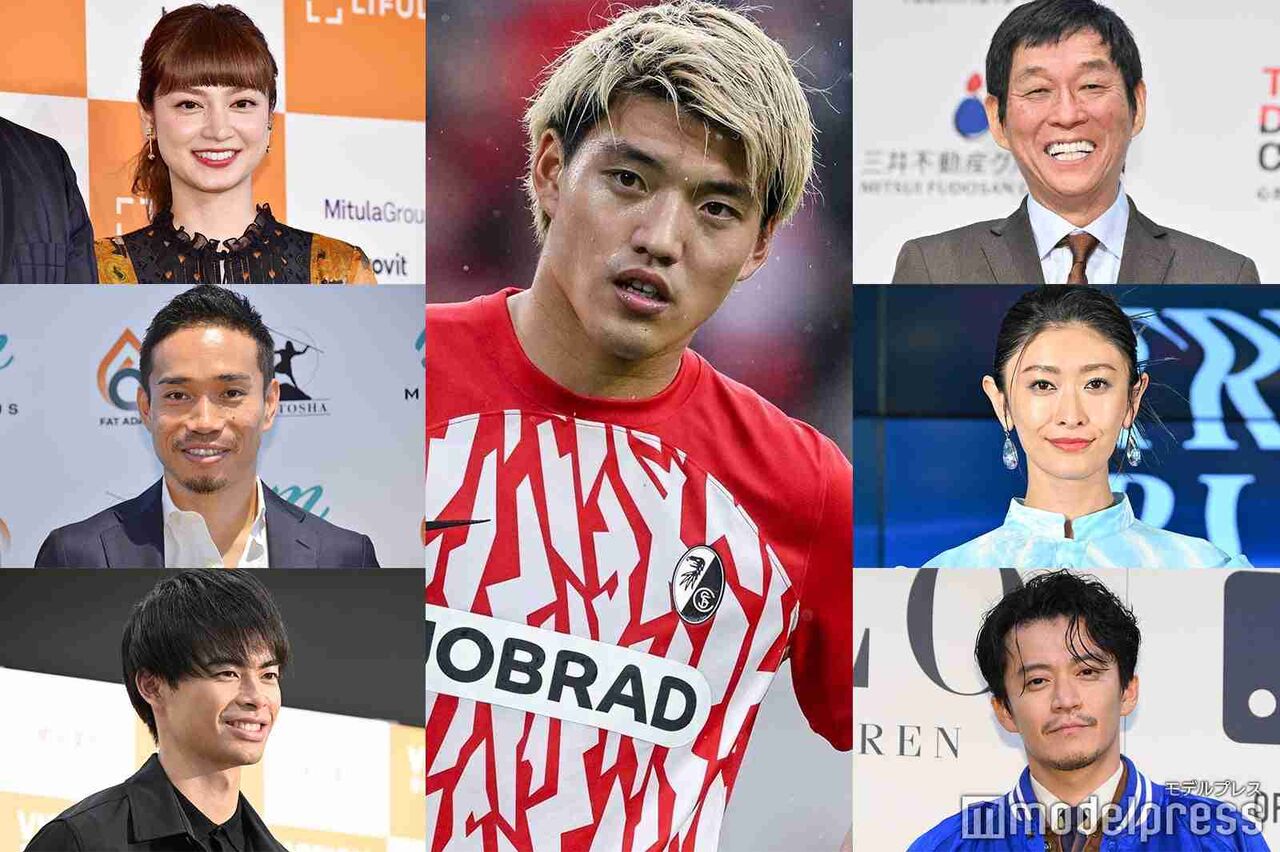 堂安律選手の結婚披露宴、明石家さんま・小栗旬＆山田優夫妻・長友佑都選手＆平愛梨夫妻ら豪華集結「びっくり」「愛されてるのが分かる」の声