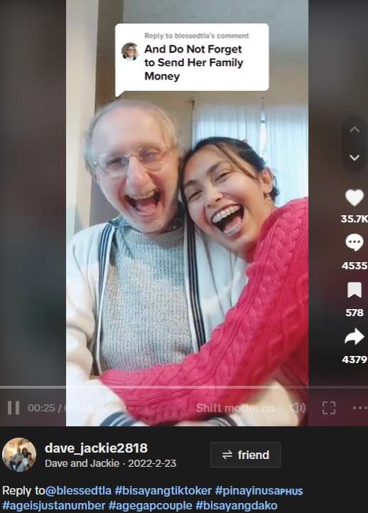 70歳米国人と28歳フィリピン人夫婦、「互いを利用しているだけ」と痛烈な声も「幸せ」と反論