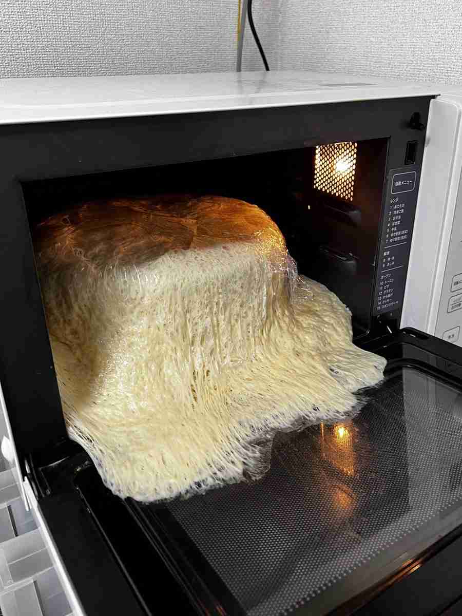 パン生地を発酵させていたことをすっかり忘れて気づいたら新たな生物が爆誕「こんなことになるの!?」