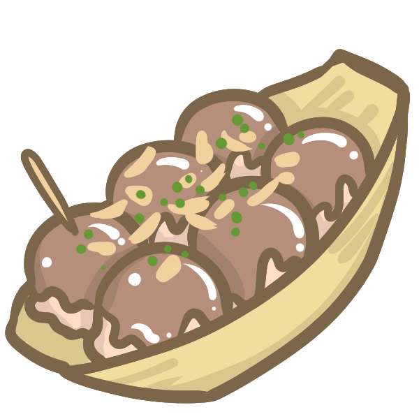 たこやき何個までいける？