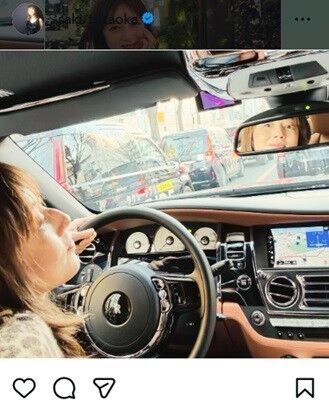 高岡早紀の愛車は3000万円超！しれっとドライブ、輝く「RR」英国の超高級車