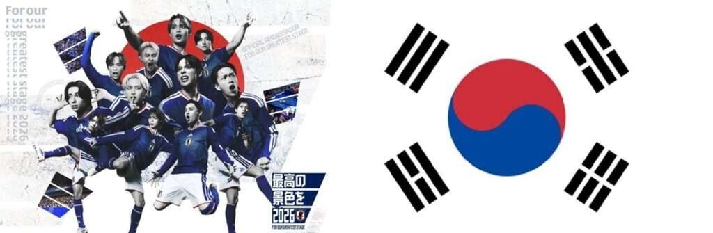 日本代表アンバサダーのキービジュアル変更「目的を正確にお伝えするため」　韓国国旗に見えると物議