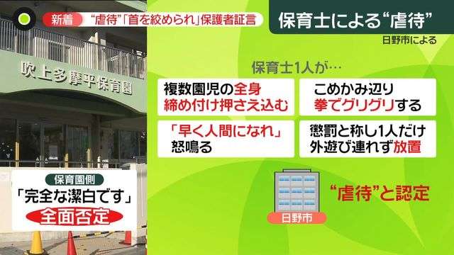 ニュース見て泣く子も…　日野市保育園“虐待”　卒園児の保護者らから「新証言」