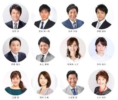 TBSのアナウンサーを語りたい【アンチ禁止】