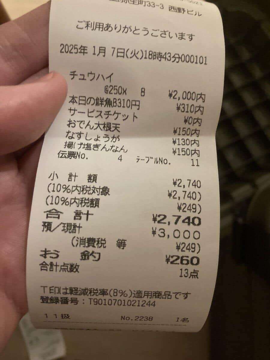 酎ハイ5杯か8杯か...飲んだ量めぐりトラブル　客はXで批判、居酒屋反論で「鍵垢」に