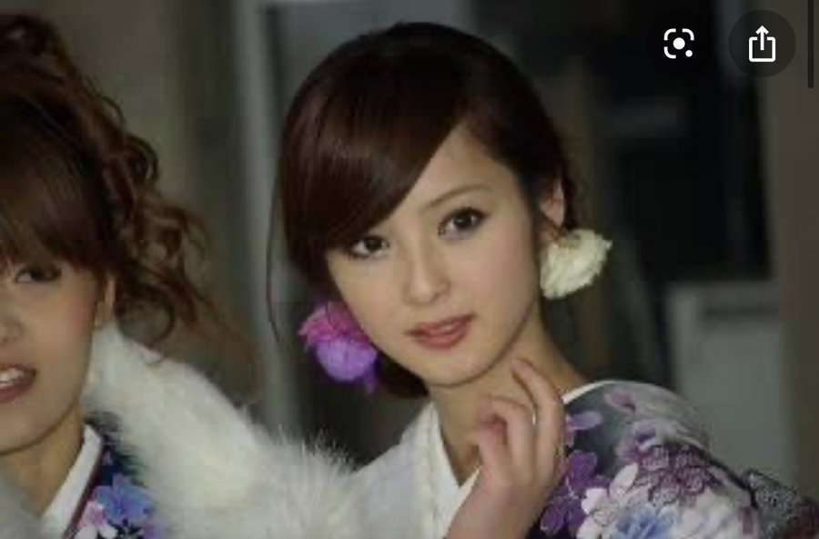 有名人の成人式の画像