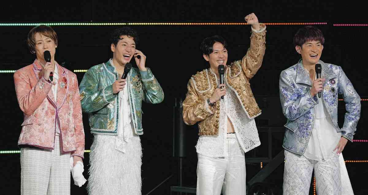 ふぉ～ゆ～11月11日に悲願のメジャーデビュー決定！　結成15周年ライブ中にメンバーにもサプライズ発表　リーダー福田は号泣「続けて良かった」