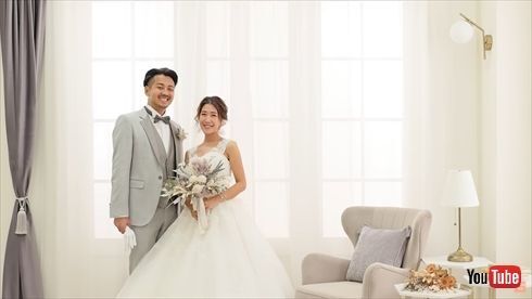 32歳ですい臓がん“ステージ4”YouTuberが結婚発表　純白ドレス＆幸せ笑顔が感動呼ぶ「嬉しくて涙ボロボロ」「ずっとお二人一緒に」