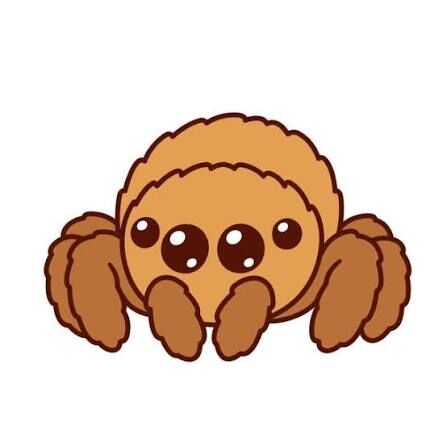 ハエトリグモを愛でるトピ