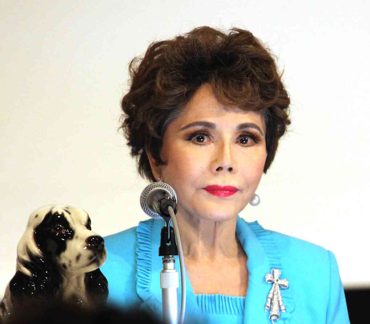 デヴィ夫人が新党「12（ワンニャン）平和党」結成　「犬・猫の食用禁止法制化」掲げ、参院選で議席獲得目指す