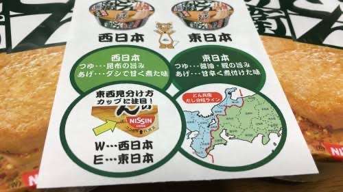 東日本・西日本で違うもの