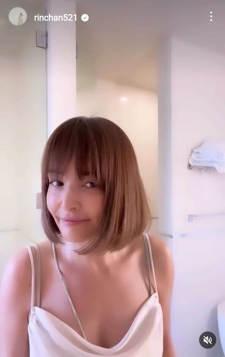 ”激太り”告白の49歳・梨花、大胆な私服＆さらさら茶髪ボブが素敵！増量した全身ショットも話題
