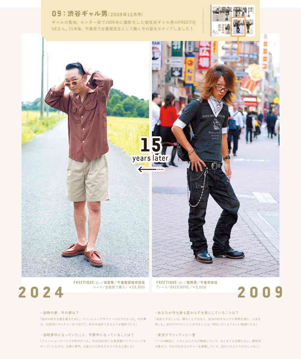 約20年前に取材したギャル男・マンバギャルを再撮影させてもらいました→現在の仕事なども掲載「みんな良い人生を送ってそう」