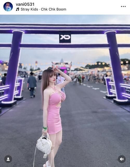 美容整形“総工費”３億5000万円ヴァニラ“こぼれ落ちる”胸元解放！桃色ワンピ写真連投！