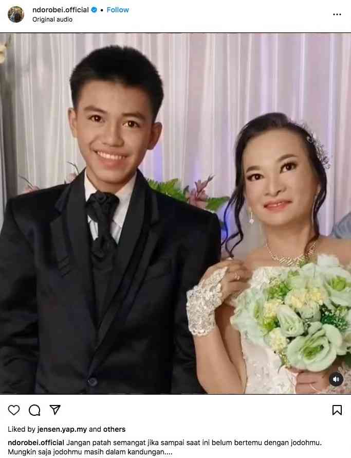 親友の16歳息子と結婚した41歳女性経営者「愛ゆえの結婚」と主張（インドネシア）