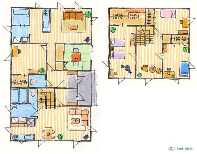 間取り図を集めるトピ