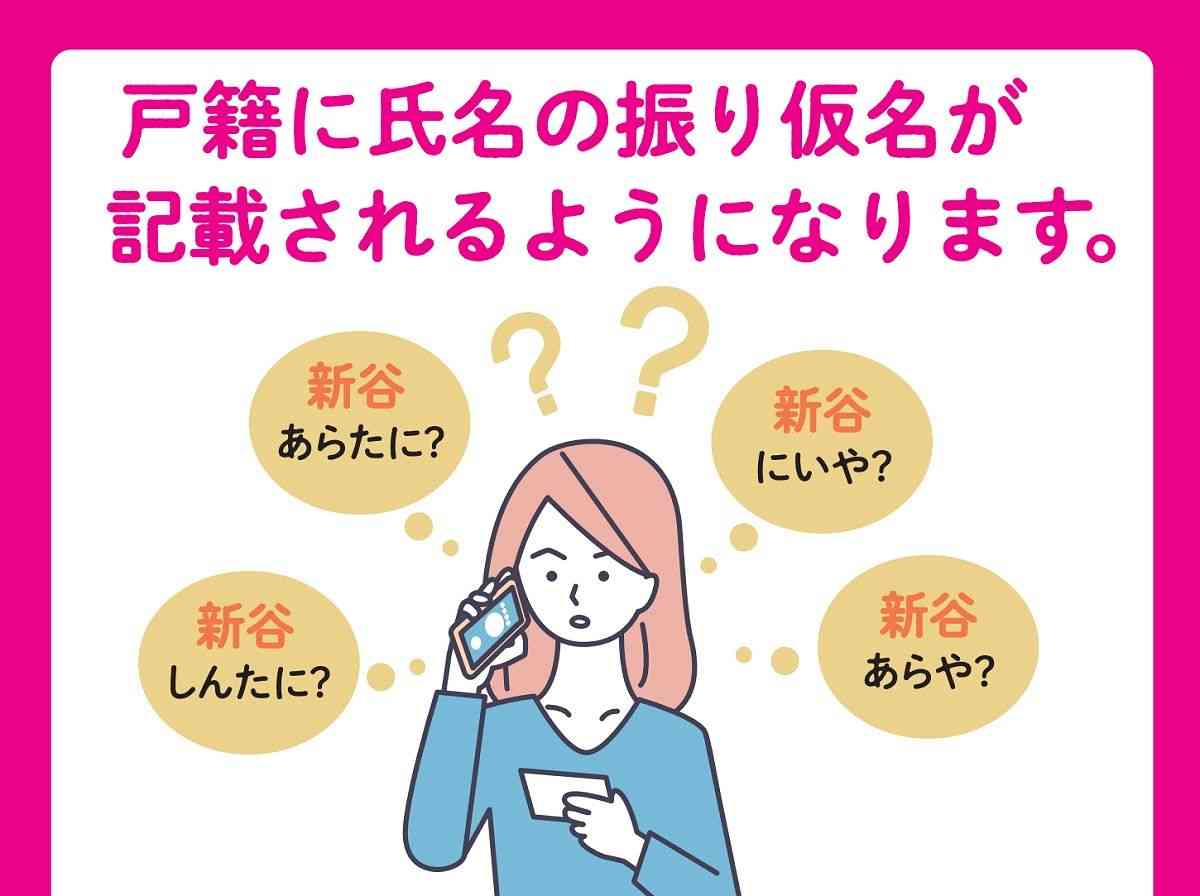 「キラキラネーム」来年から規制？　改正戸籍法で新たに「基準」　氏名の振り仮名を巡りトラブル多発の予感