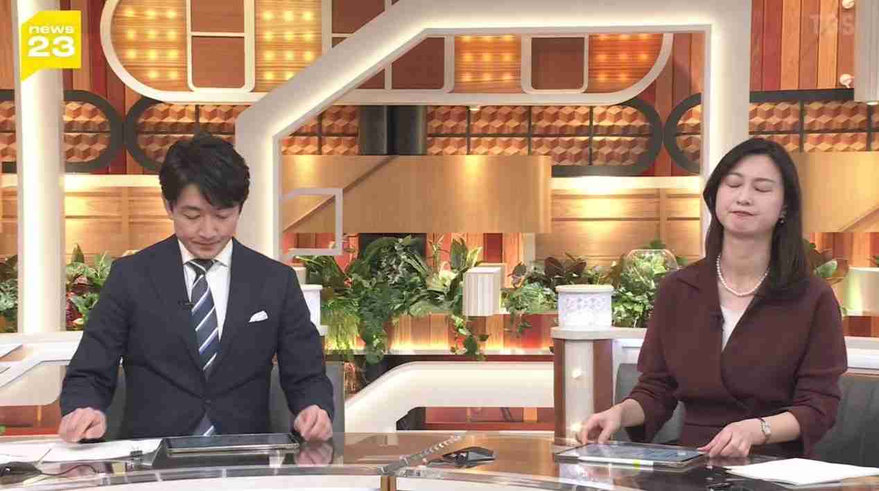 news23小川彩佳アナが不快感のため息　前福井県知事のセクハラ認定報告書のニュース伝え終え