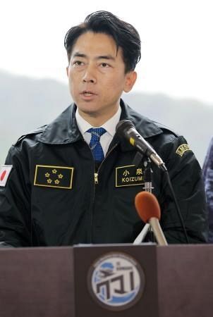 小泉進次郎氏、米国防長官との会談意欲　「防衛力強化の意志伝える」