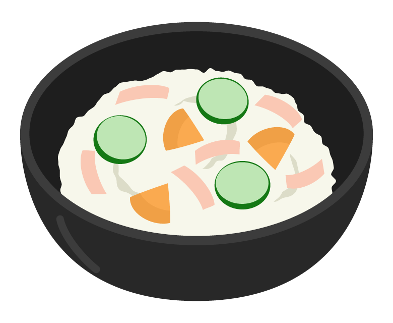 ポテサラでご飯いける？