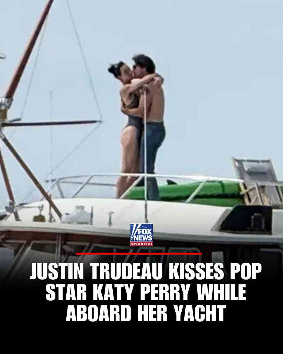 ケイティ・ペリー、トルドー元カナダ首相とのキスシーンが目撃される　水着姿でハグ