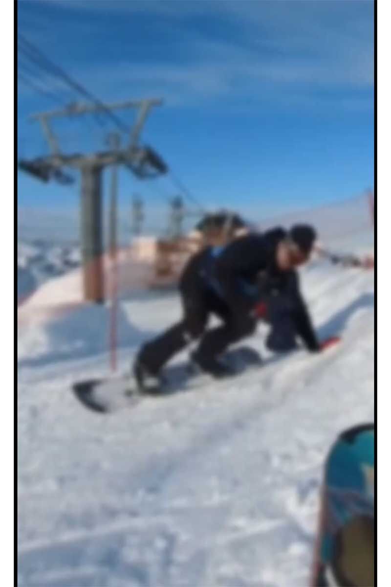 “抱っこひもでスノボ”に「ありえない」　拡散動画が物議　施設側は「自己責任」、禁止求める声も