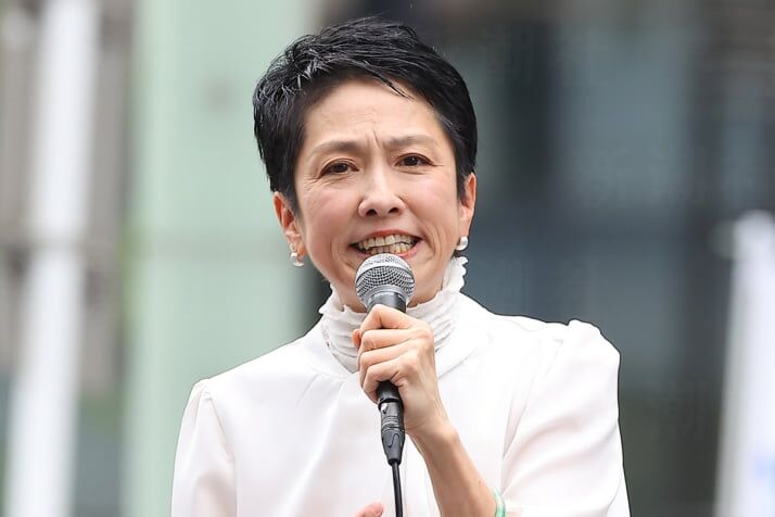 グラスを片手に「いま、私が国会にいなくちゃダメでしょ！」　蓮舫氏の参院選出馬ほぼ確定か