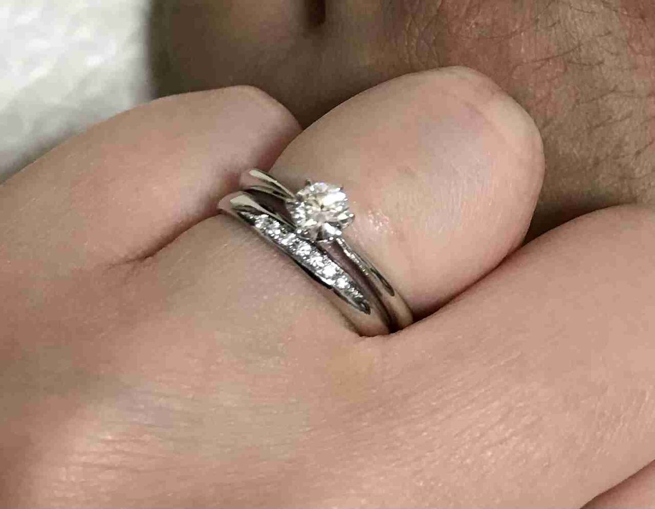 みんなの婚約指輪見せて！(結婚指輪も可)