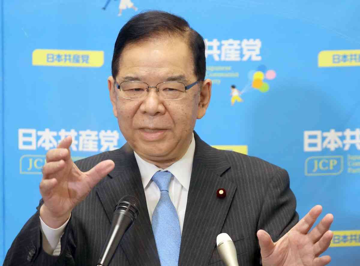 「『長すぎる』批判は共産攻撃」　委員長20年超の志位和夫氏