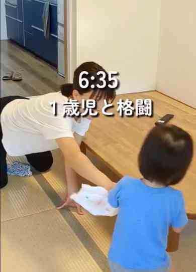9人の子どもを育てるママ、夏休みのモーニングルーティンを公開　家族と協力して家事をこなす手際の良さに1.8万いいね