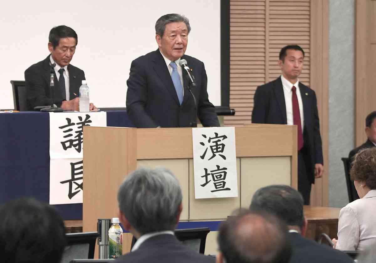 「自民党が政権を失うようなことになれば大変なことに」森山裕総務会長