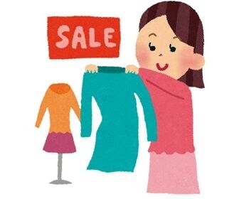 行く所もないのに服が欲しくなる