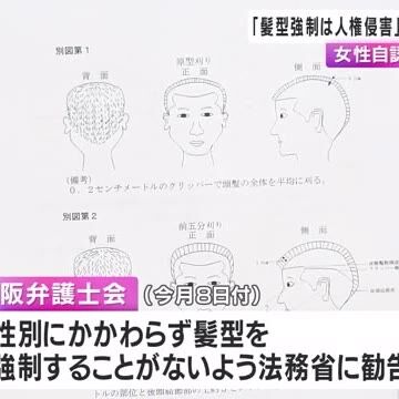 性自認女性の受刑者を丸刈りに「髪型強制は人権侵害」大阪弁護士会が勧告