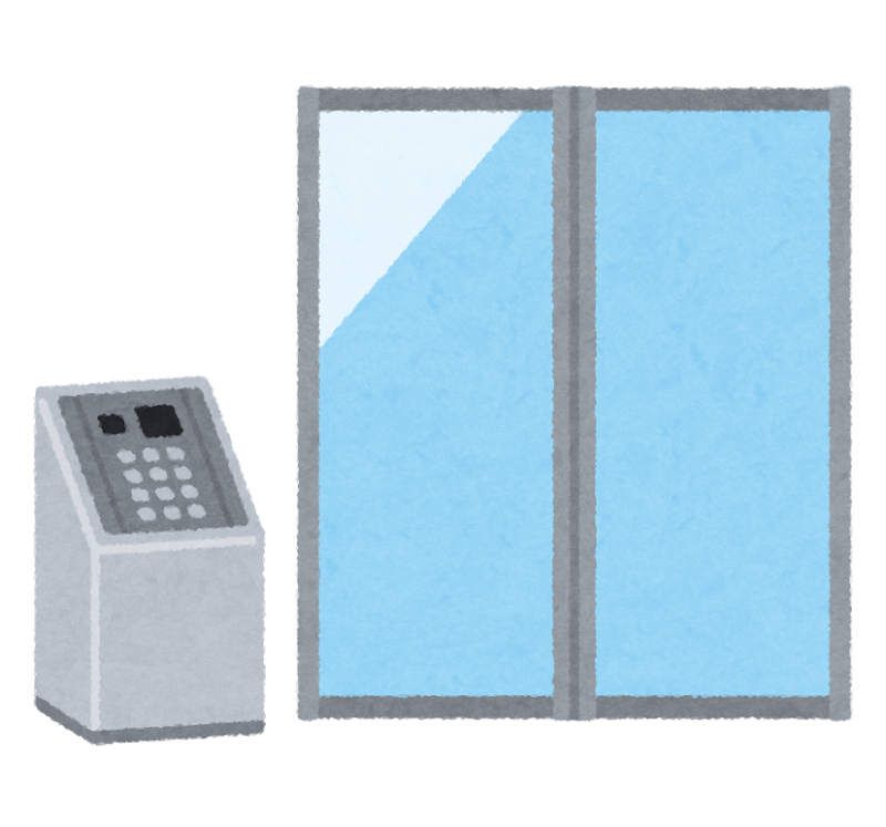 オートロックのマンションで入られた