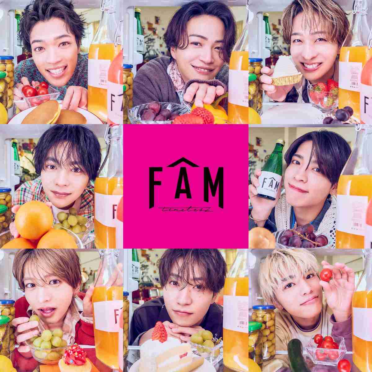timeleszのアルバム『FAM』、初日売上48万枚超え 自己最高初週を記録【オリコンランキング】