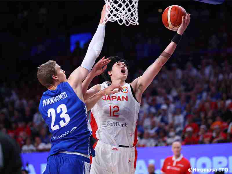 【バスケW杯】日本代表、格上フィンランド相手に大金星！　 第4Qに河村勇輝＆富永啓生の活躍で逆転勝利