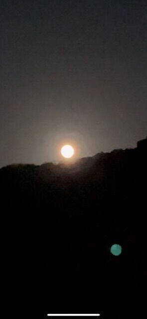 中秋の名月見えますか？