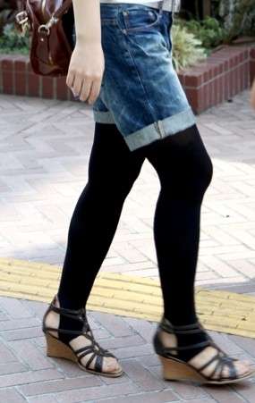 昔のレギンス大流行を語るトピ