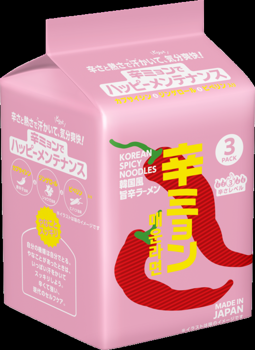 【画像】日清が発売した辛ラーメンみたいなラーメンｗｗｗ