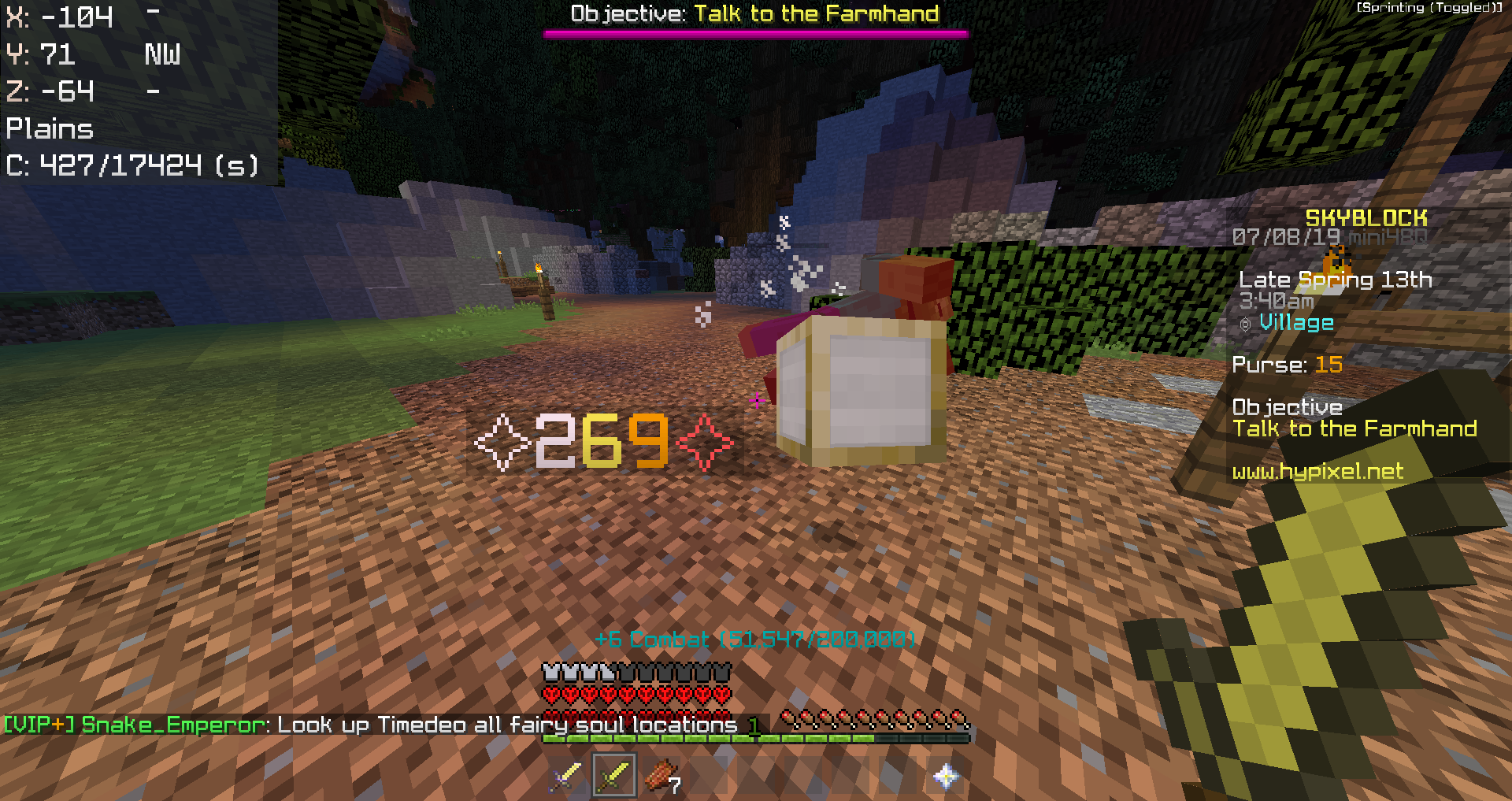 Skyblock装備情報４０ 火力勢オススメエンチャント Critical Hypixel Skyblockの歩き方