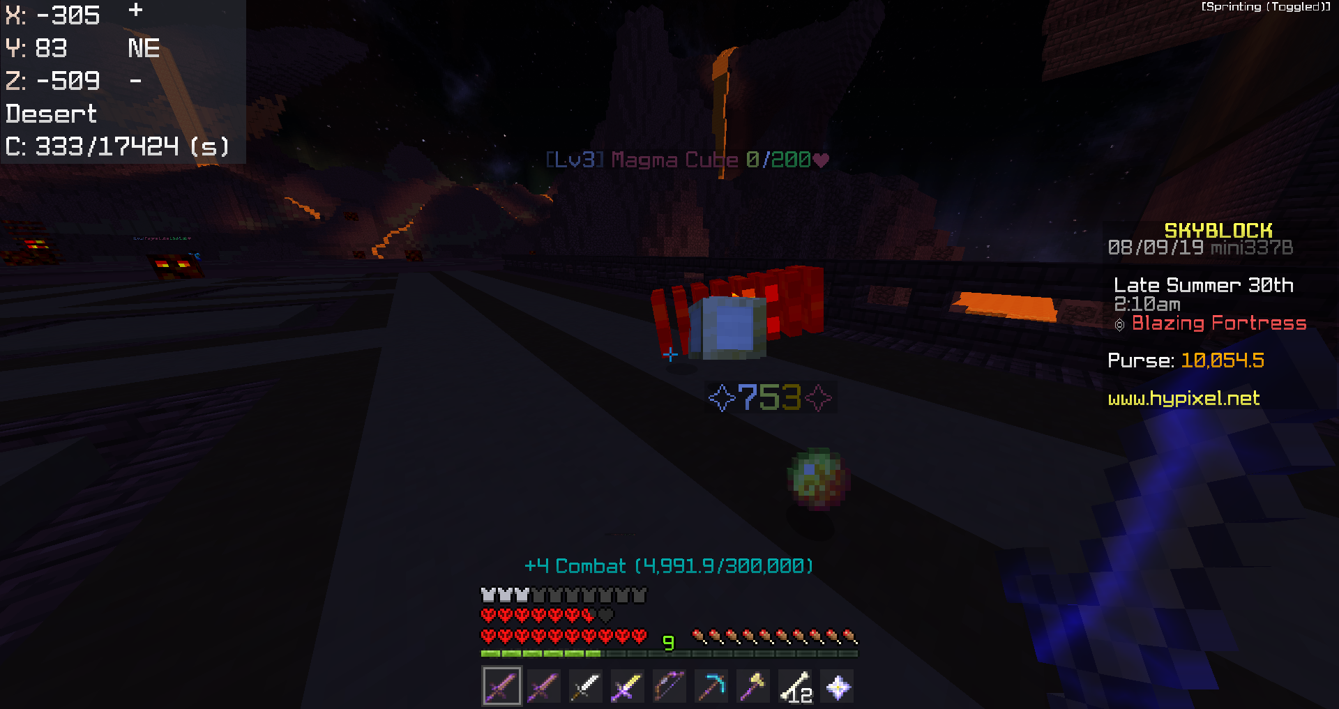 Skyblock装備情報4 Cubism V スライム特攻 Hypixel Skyblockの歩き方 Skyblock装備情報4 Cubism V スライム特攻 Hypixel Skyblockの歩き方