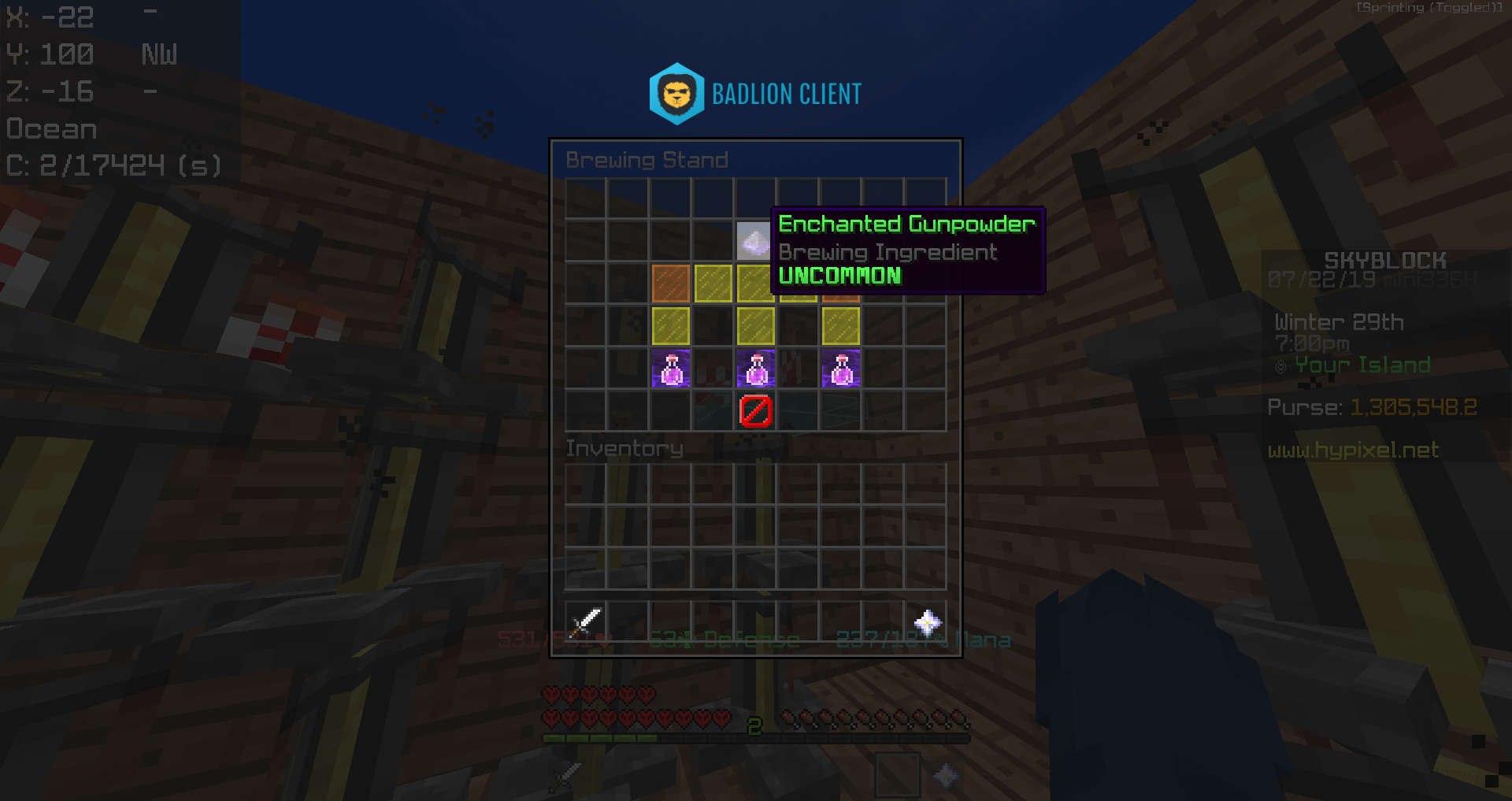 Skyblockアイテム情報50 コスパ高めの回復ポーション Hypixel Skyblockの歩き方 Skyblockアイテム情報50 コスパ高めの回復ポーション Hypixel Skyblockの歩き方